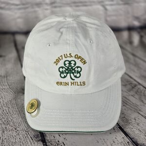 2017 US Open Erin Hills‎ Wisconsin Shamrock Golf Hat USGA Member Strapback